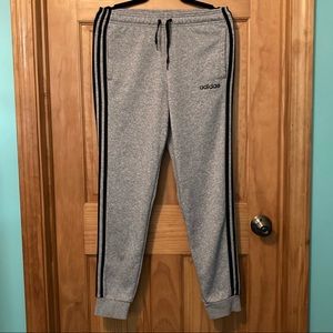 Adidas Men's Joggers (Light Gray)